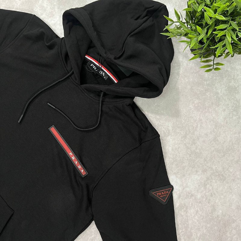 Prada Linea Rossa Technical Fabric Hoodie UK Reps AAA Quality