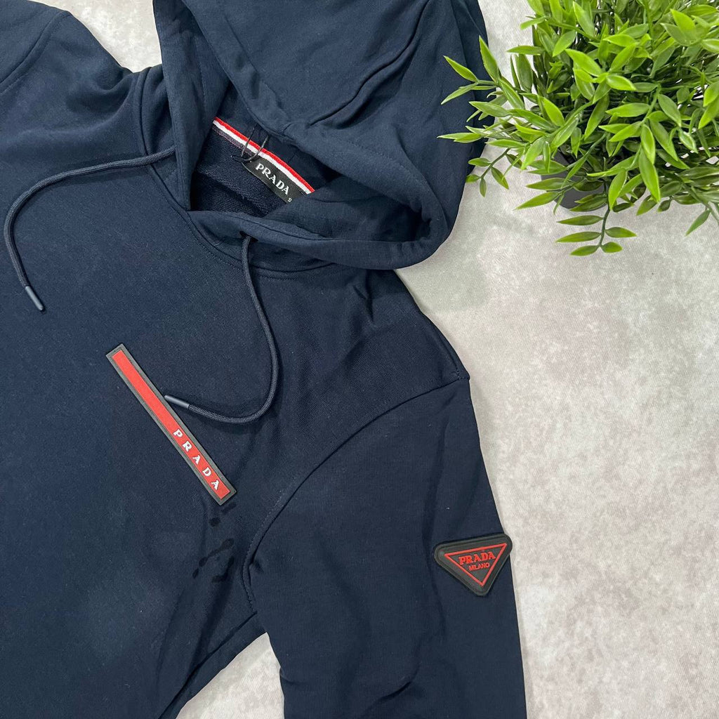Prada Linea Rossa Technical Fabric Hoodie UK Reps AAA Quality