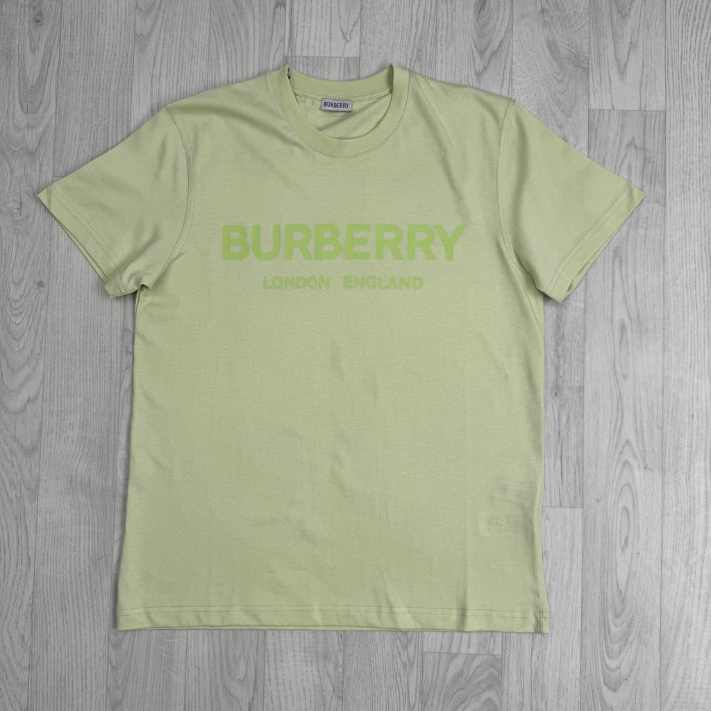 Burberry Logo Print T-Shirt & Check Shorts Set UK Reps AAA Quality