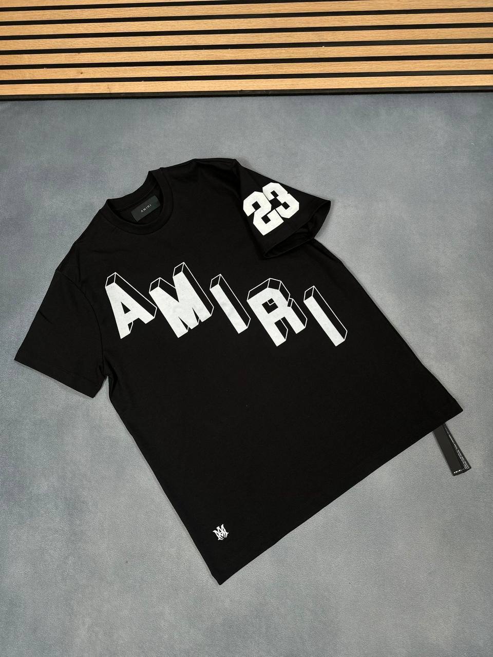 Amiri Flocked Hockey Skater Tee UK Reps AAA Quality