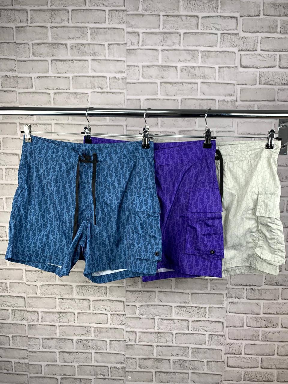 DIOR Oblique Technical Canvas Men's Cargo Swim Shorts AAA Quality Reps UK