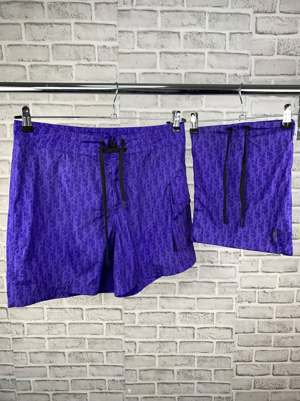 DIOR Oblique Technical Canvas Men's Cargo Swim Shorts AAA Quality Reps UK