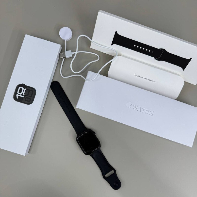 Apple Watch Series 10 (Jet Black Aluminum) UK Reps AAA Quality