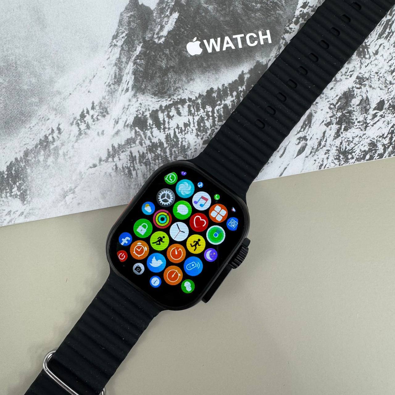 Apple Watch Ultra 2 (Satin Black Titanium) UK Reps AAA Quality