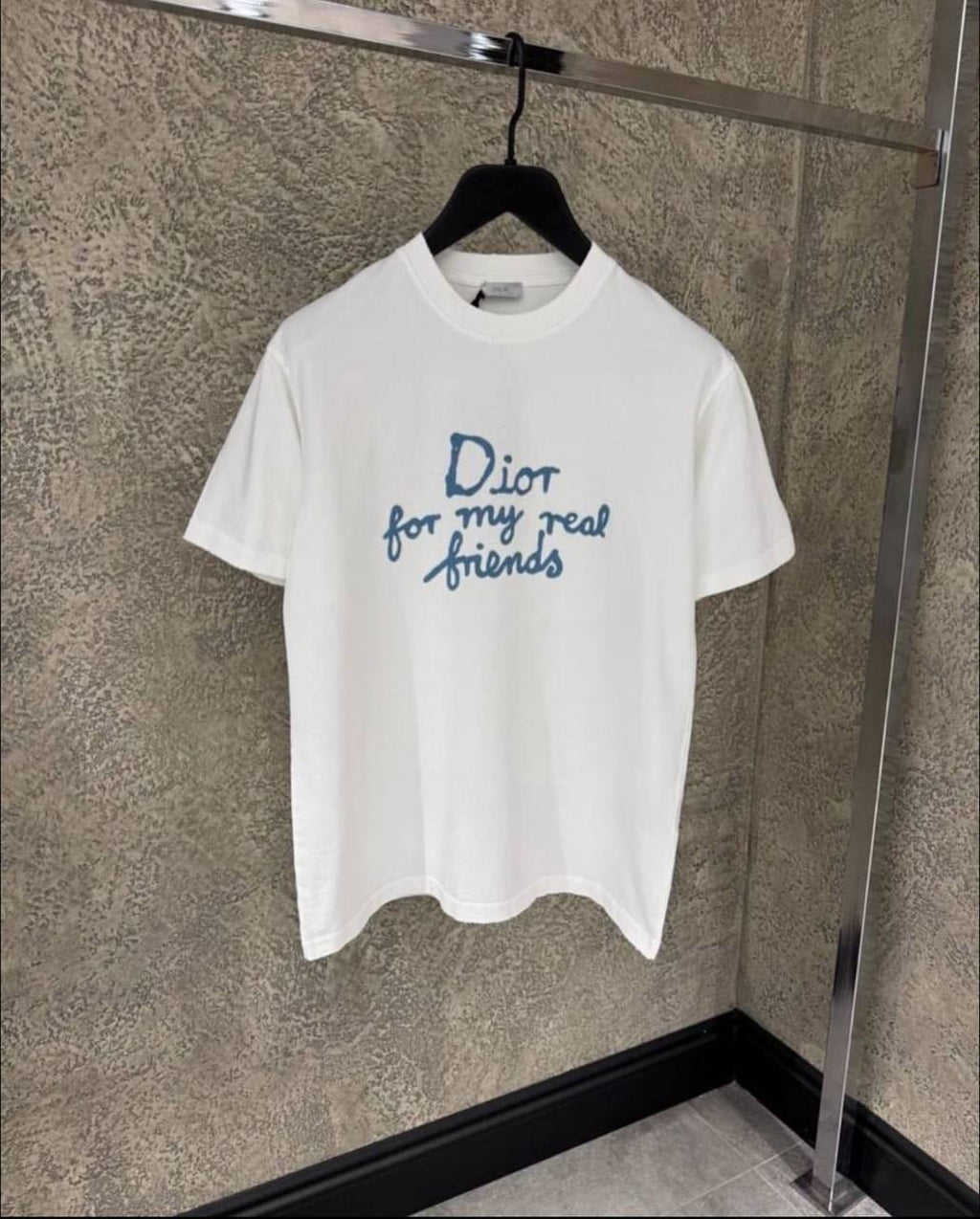 DIOR Luxury Apparel Collection: "Dior for my real friends" White Cotton T-Shirt & Oblique Monogram Technical Canvas Cargo Swim Shorts AAA Quality Reps UK
