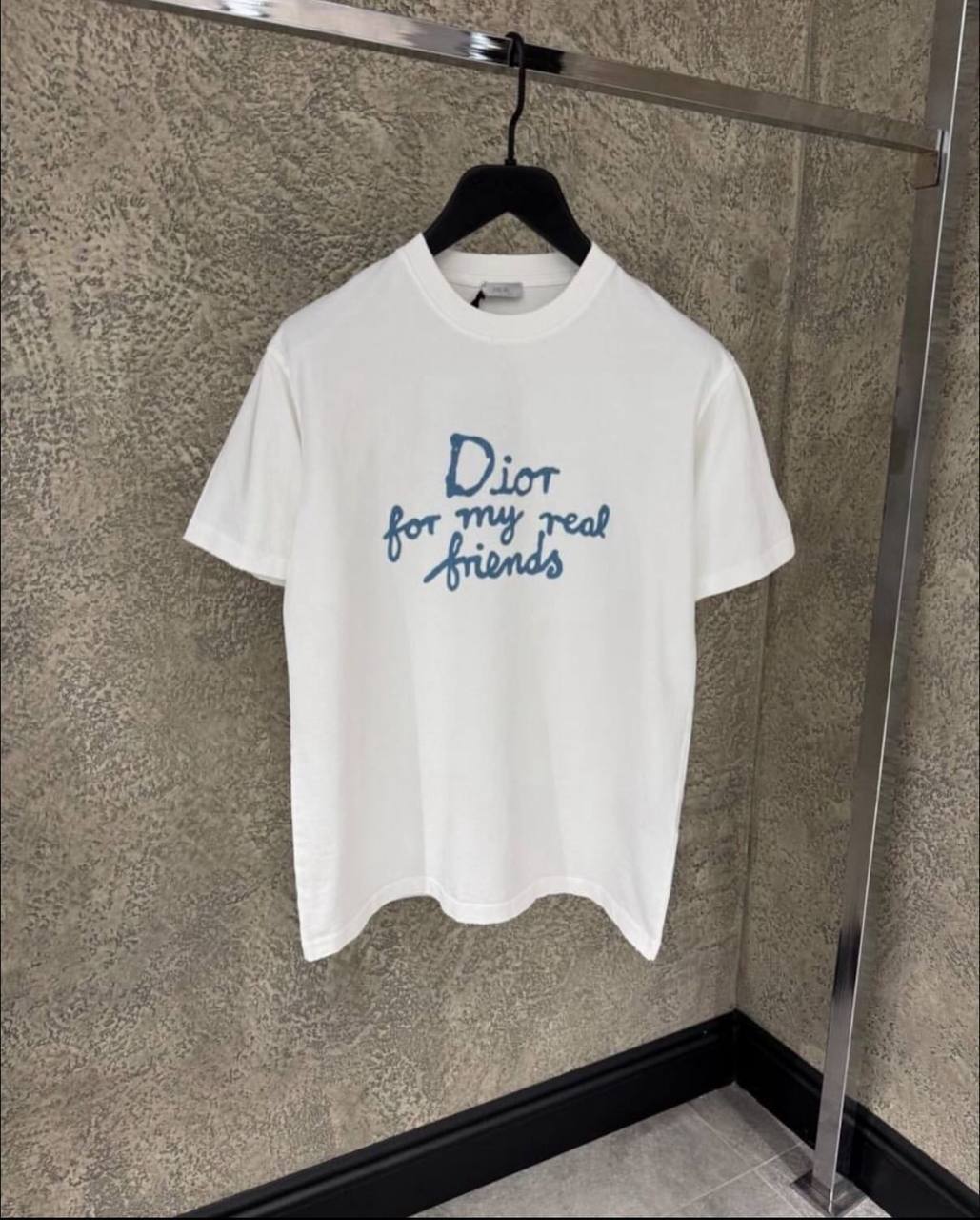 DIOR Luxury Apparel Collection: "Dior for my real friends" White Cotton T-Shirt & Oblique Monogram Technical Canvas Cargo Swim Shorts AAA Quality Reps UK