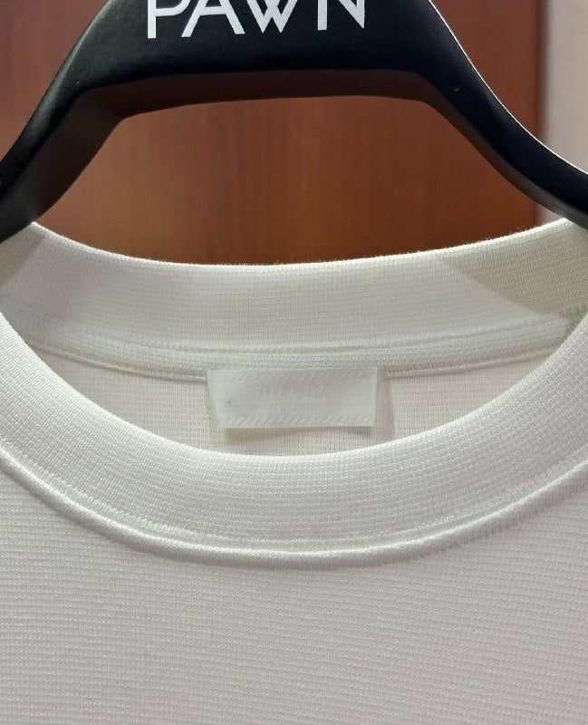 Prada Linea Rossa Men's White Piqué Cotton Red Logo Stripe T-Shirt AAA Quality Reps UK