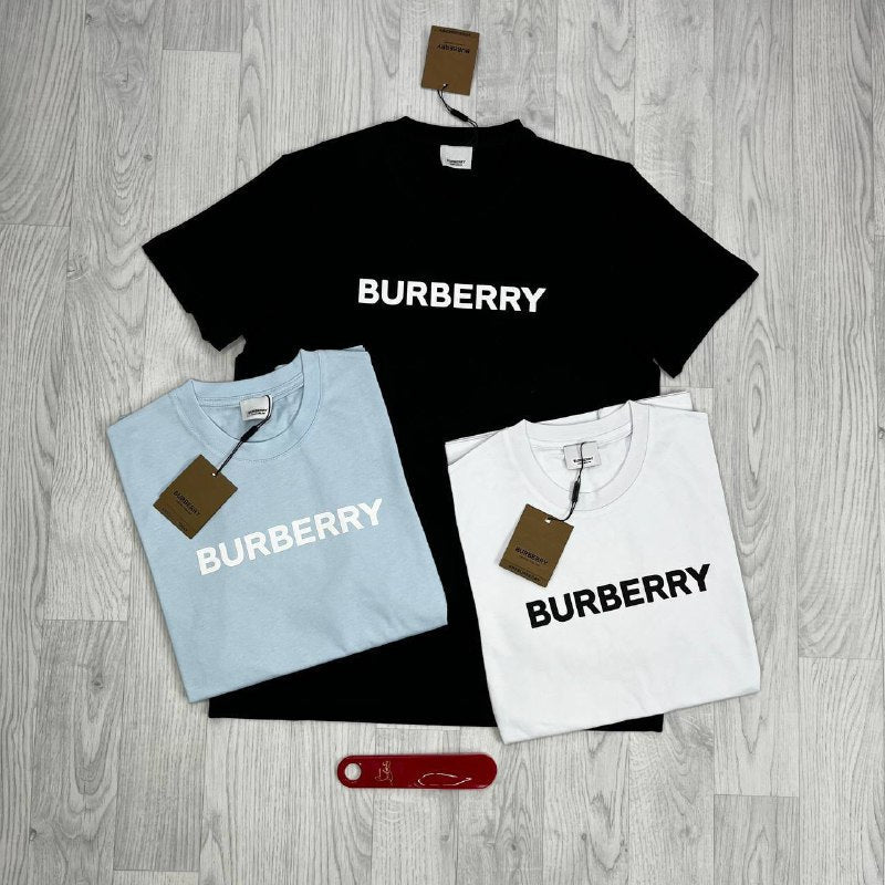 Burberry Logo Print Cotton T-Shirt UK Reps AAA Quality