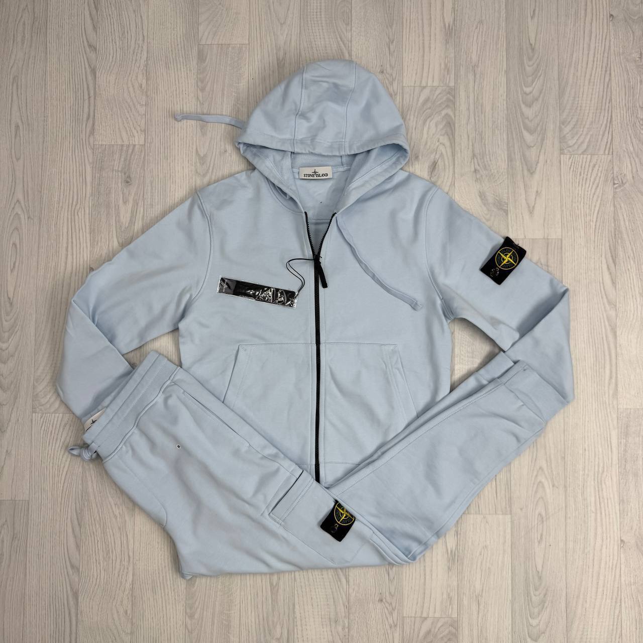 Stone Island Garment Dyed Cotton Fleece Tracksuit UK Reps AAA Quality