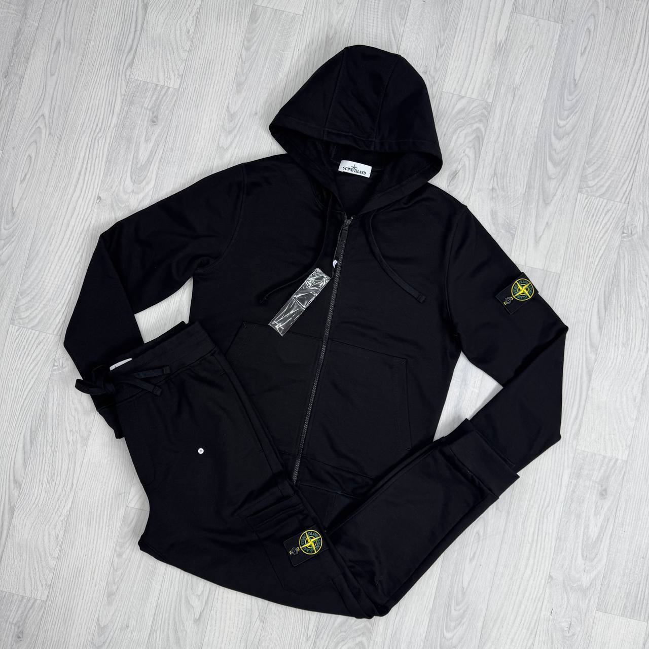 Stone Island Garment Dyed Cotton Fleece Tracksuit UK Reps AAA Quality