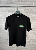 Rhude Racing Crest Logo-Print Cotton T-Shirt UK Reps AAA Quality