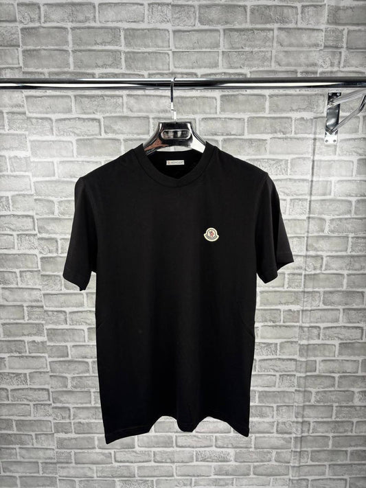 Moncler Logo Patch Cotton T-Shirt UK Reps AAA Quality