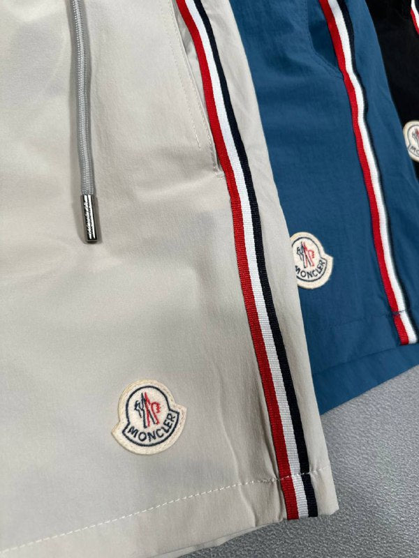 Moncler Tricolor-Trimmed Technical Nylon Swim Shorts Set AAA Quality Reps UK