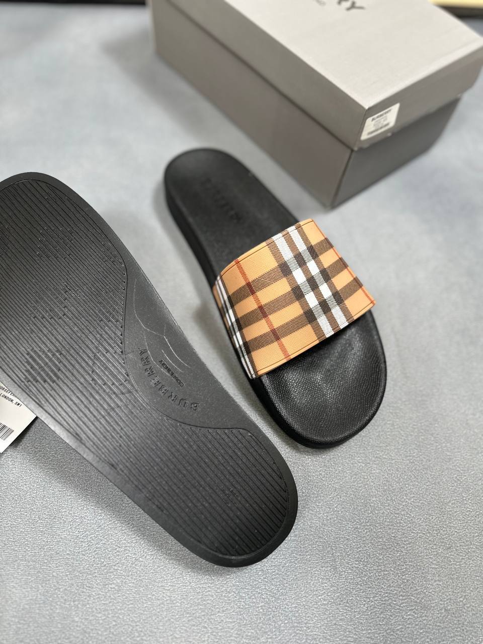 Louis Vuitton Waterfront Mule in Monogram Eclipse Canvas UK Reps AAA Quality