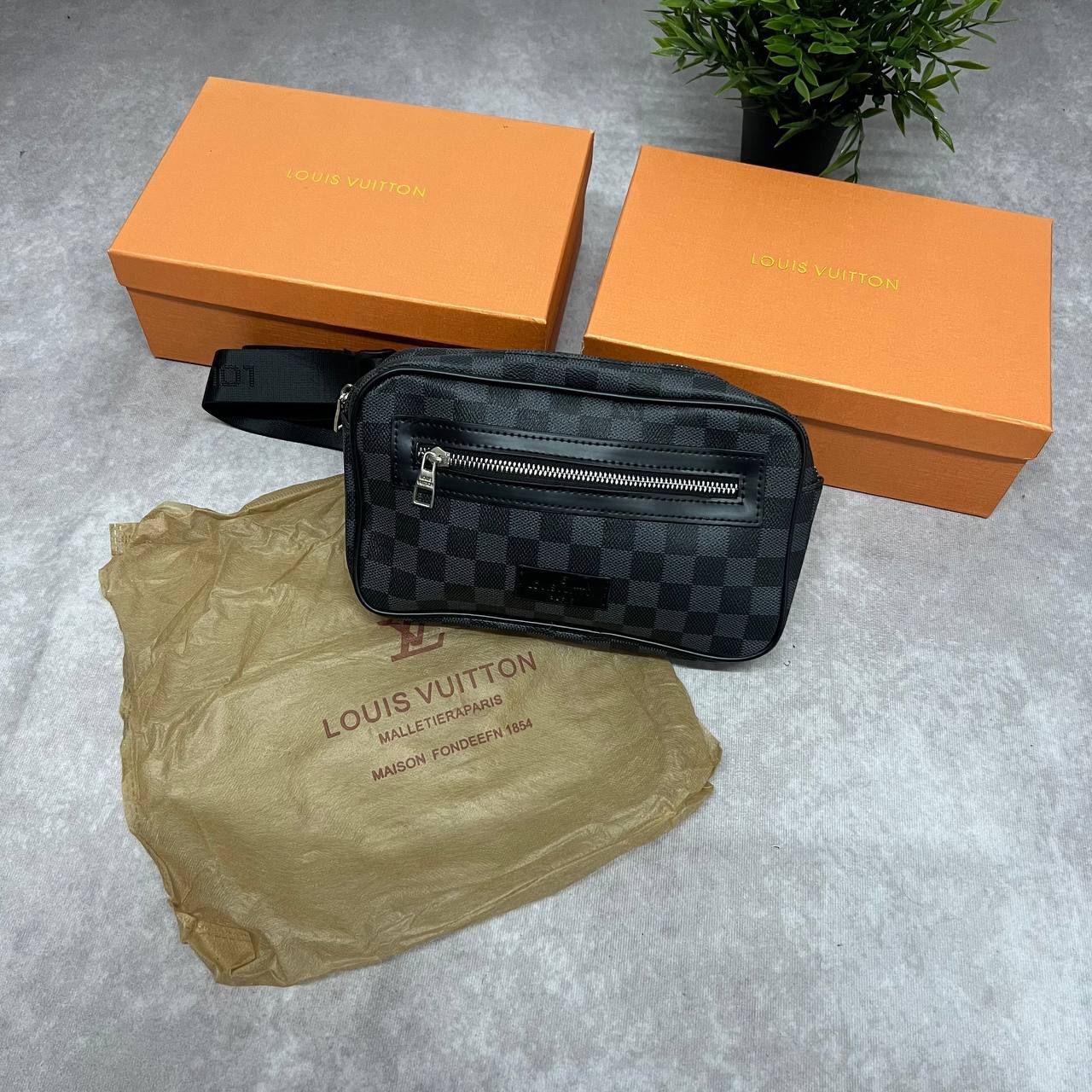 Louis Vuitton Damier Canvas Avenue Sling Bag AAA Quality Reps UK
