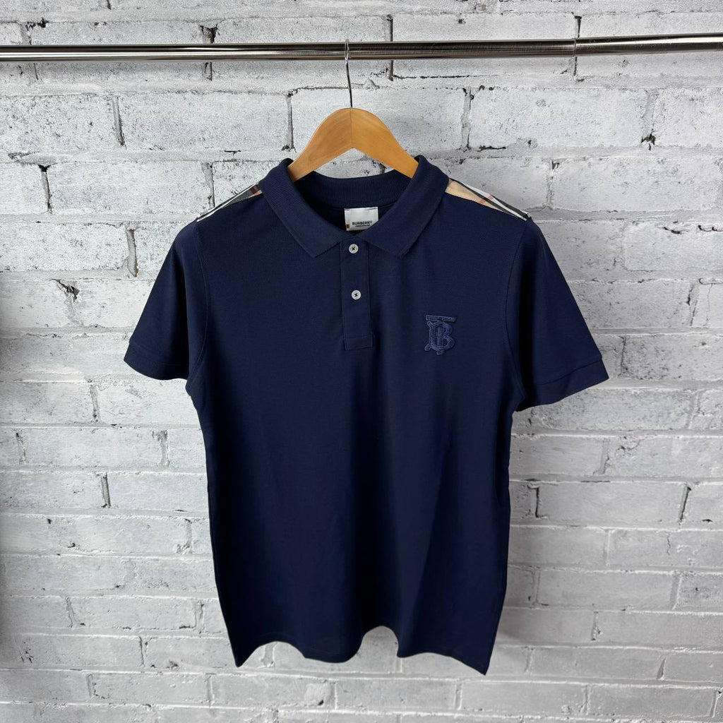 Burberry Cotton Piqué Monogram Motif Polos UK Reps AAA Quality