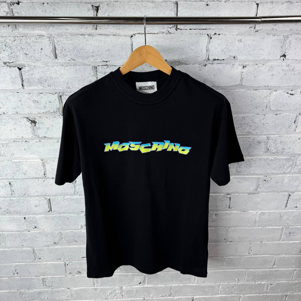 Moschino Surf Logo Organic Cotton T-Shirts UK Reps AAA Quality