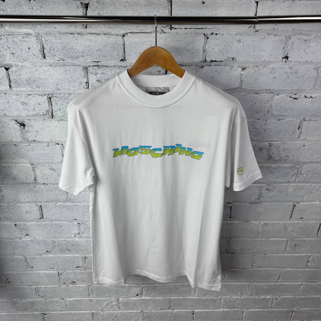 Moschino Surf Logo Organic Cotton T-Shirts UK Reps AAA Quality