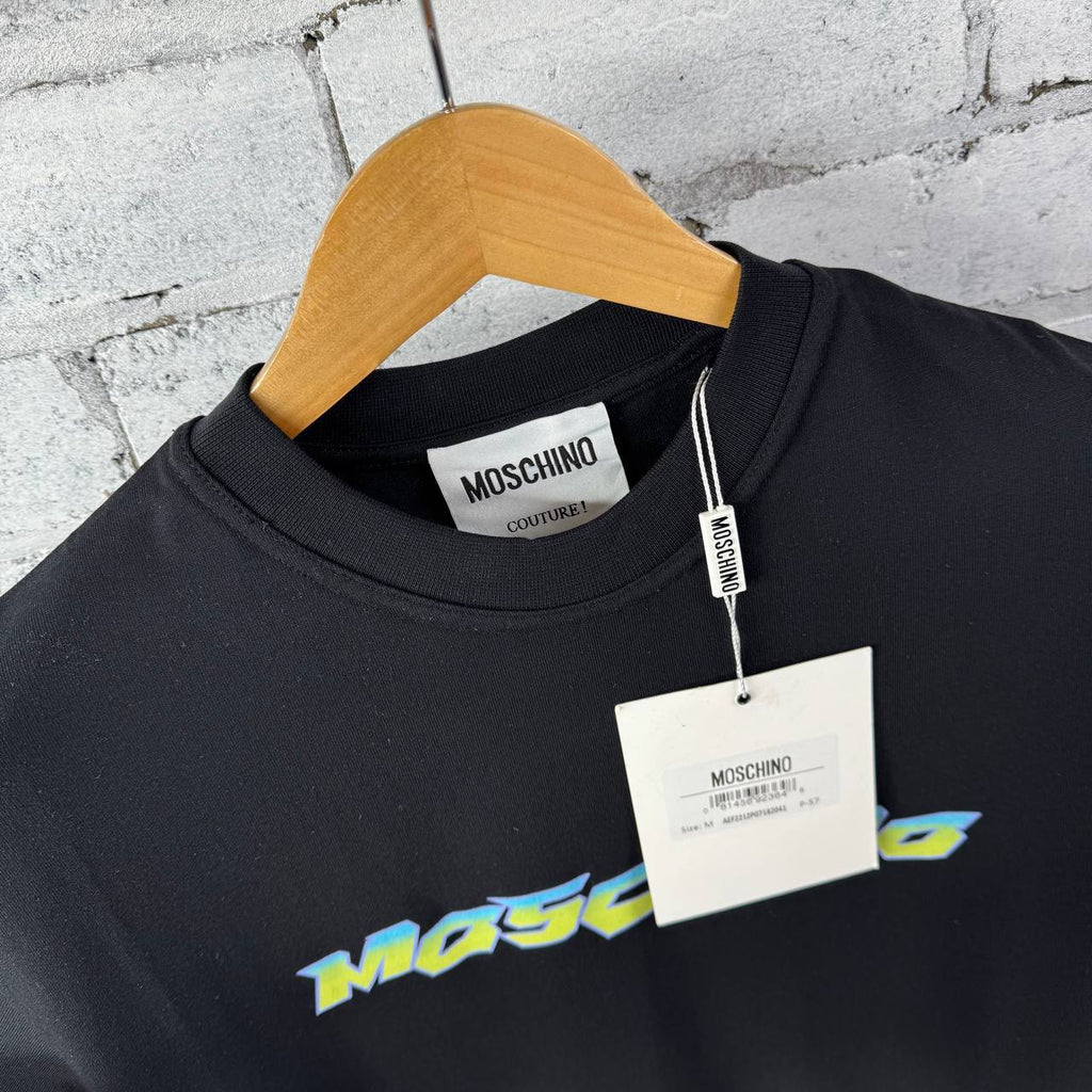 Moschino Surf Logo Organic Cotton T-Shirts UK Reps AAA Quality