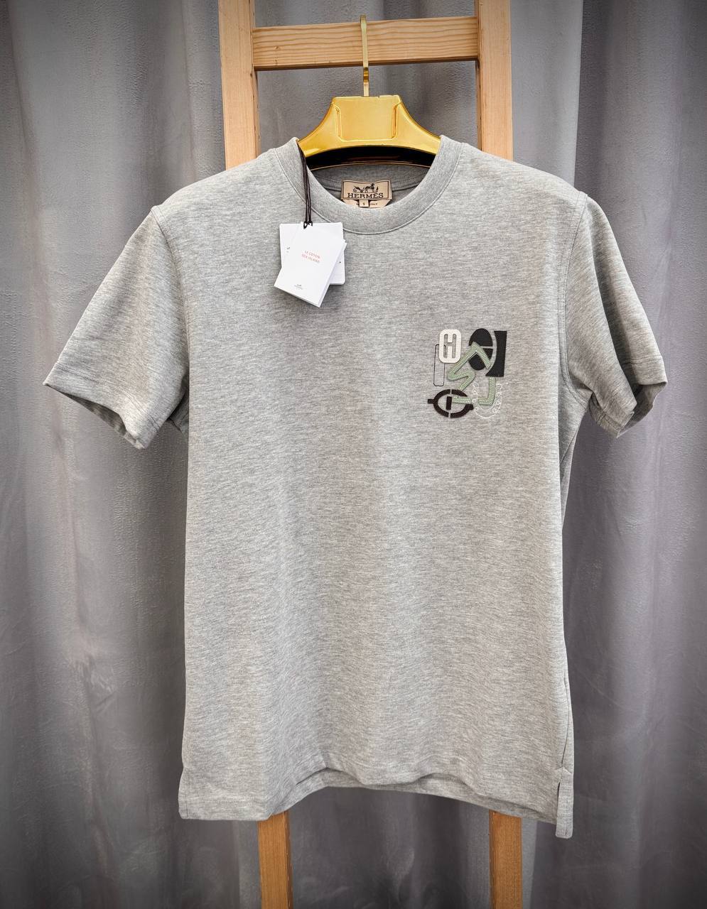 Hermès H Puzzle Mini Patch T-shirt UK Reps AAA Quiality