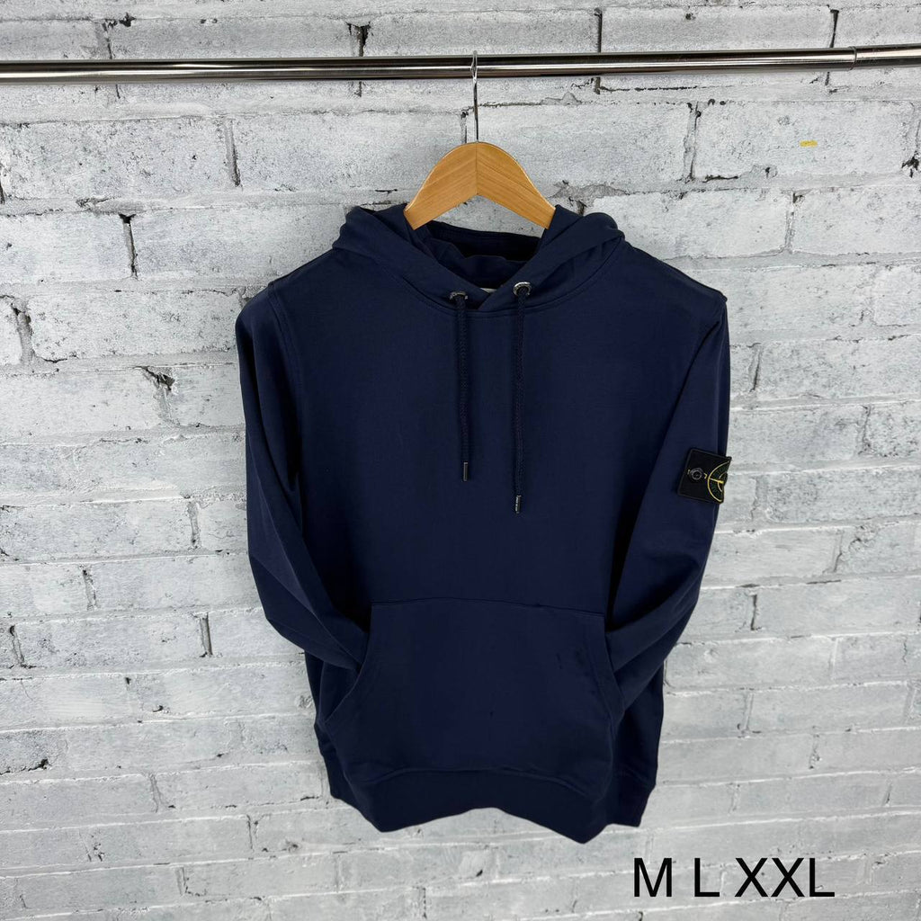 Stone Island Brushed Cotton Fleece Hoodie UK Reps AAA Quality