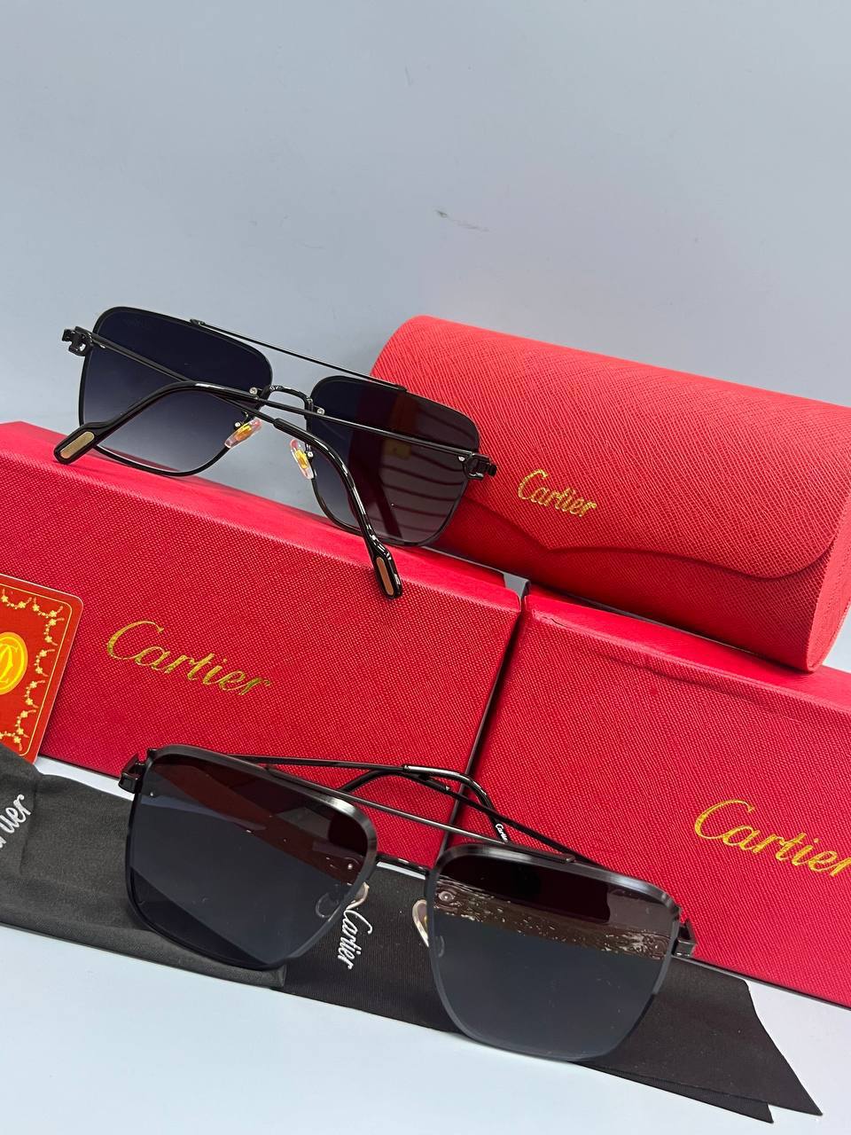 Cartier Santos de Cartier Sunglasses UK Reps AAA Quality