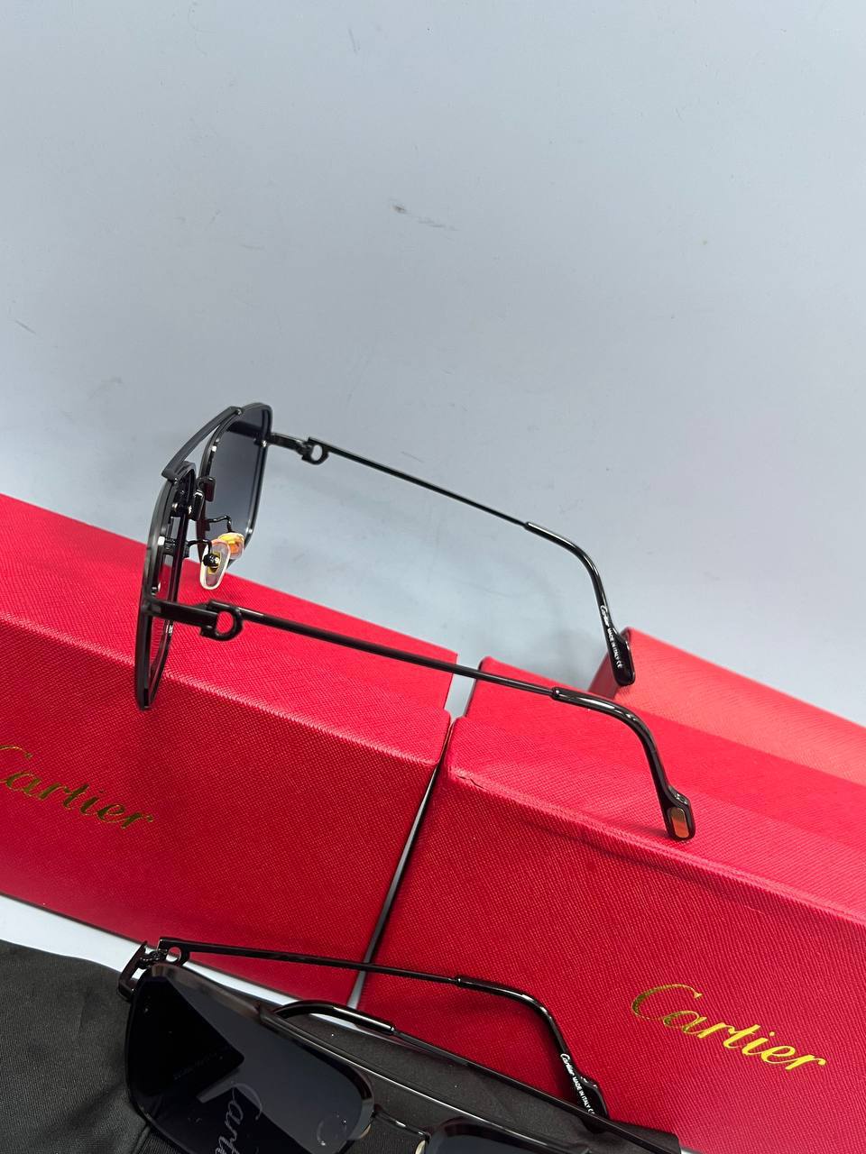 Cartier Santos de Cartier Sunglasses UK Reps AAA Quality