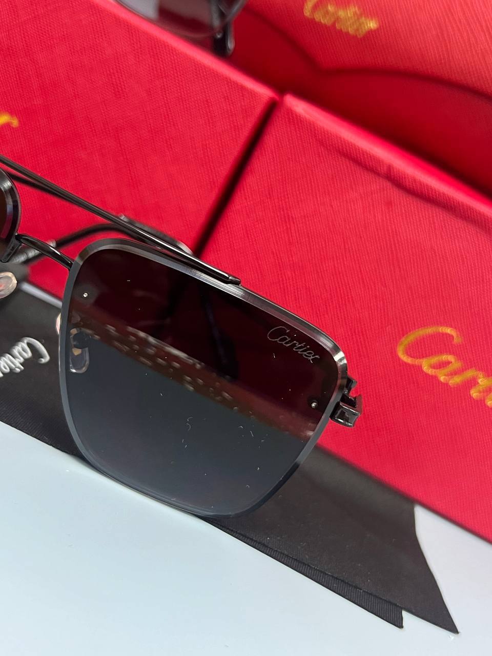 Cartier Santos de Cartier Sunglasses UK Reps AAA Quality