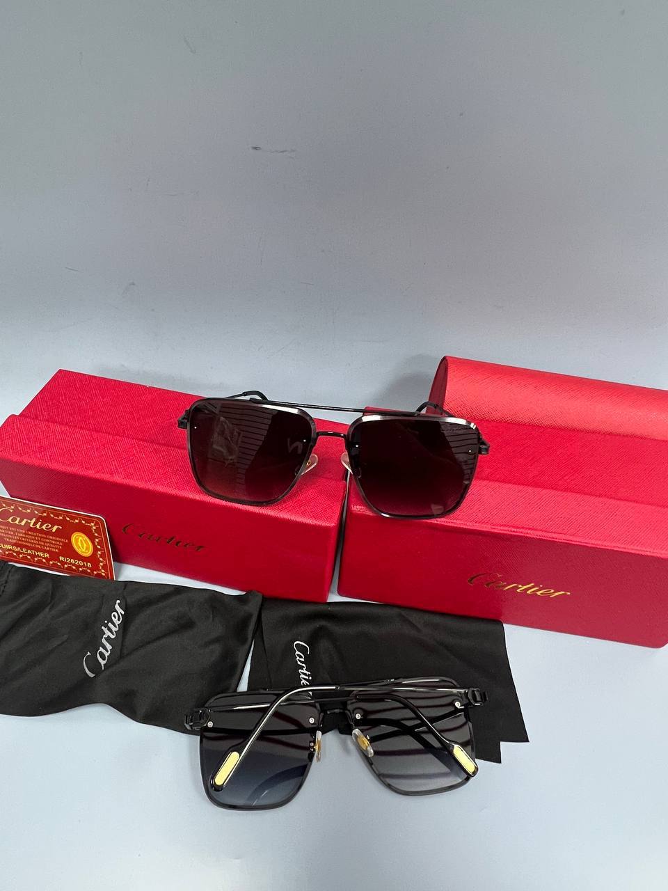 Cartier Santos de Cartier Sunglasses UK Reps AAA Quality