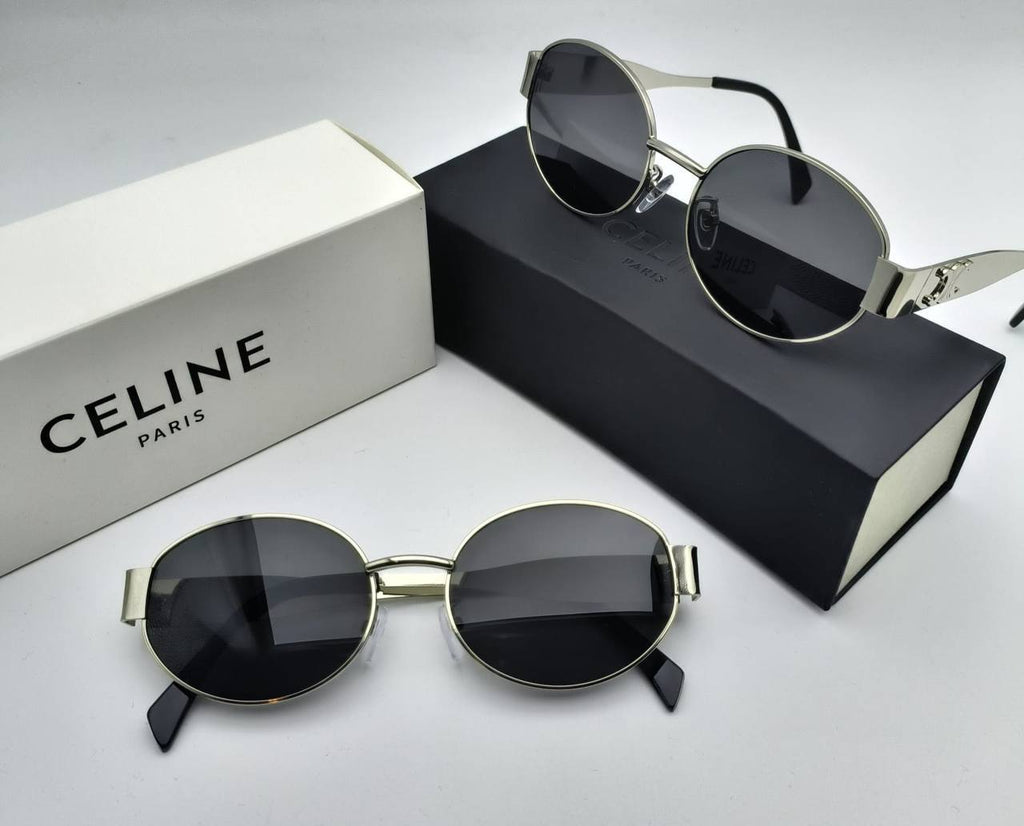 Celine Triomphe Metal Oval Sunglasses UK Reps AAA Quality