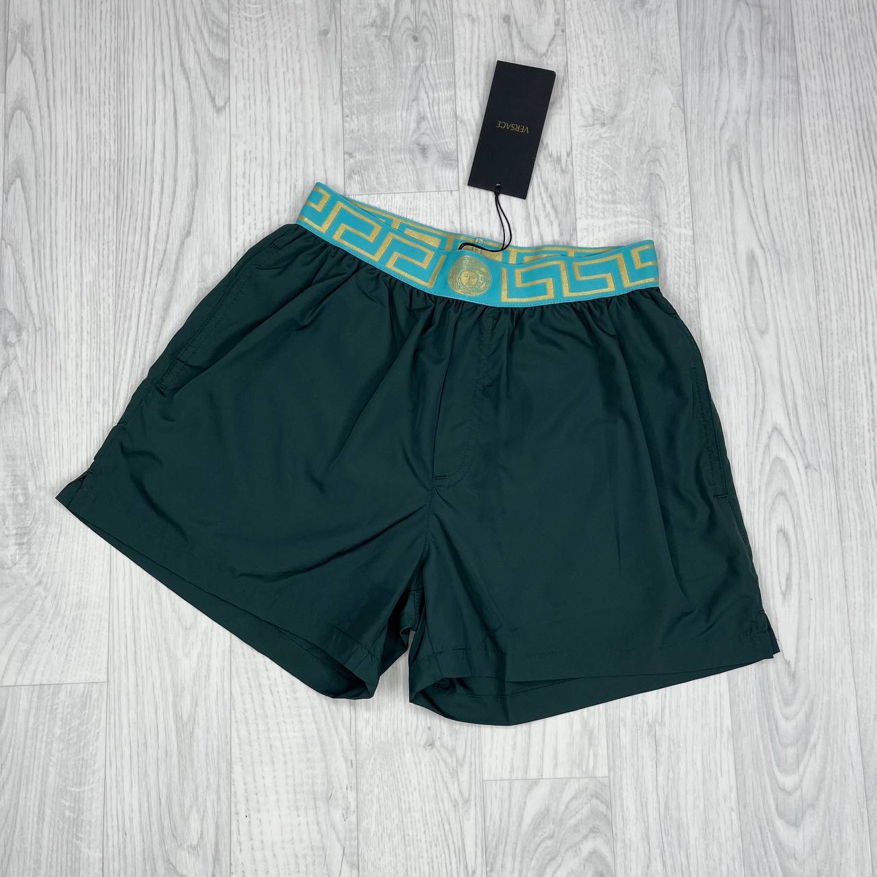 Versace Men’s Greca Border Swim Shorts UK Reps AAA Quality