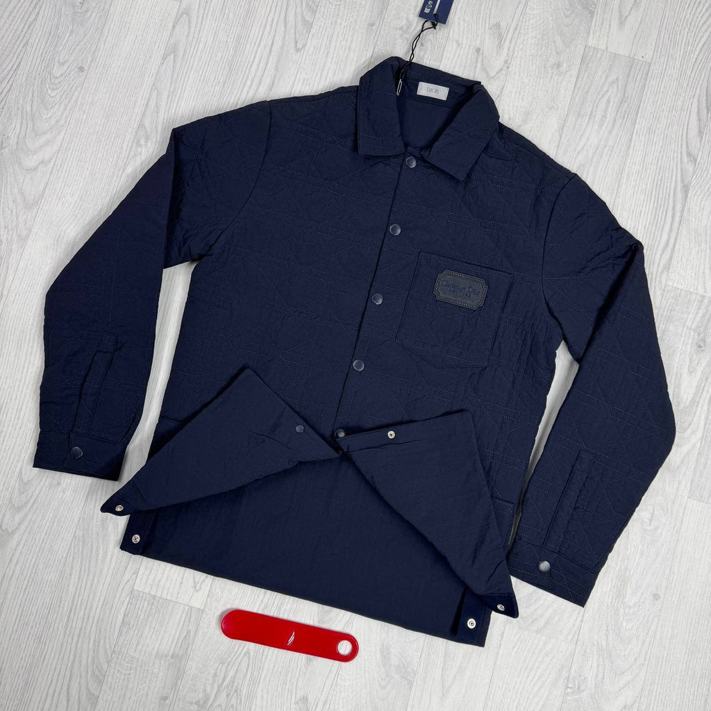 Dior Men’s Cannage Quilted Overshirts UK Reps AAA Quality