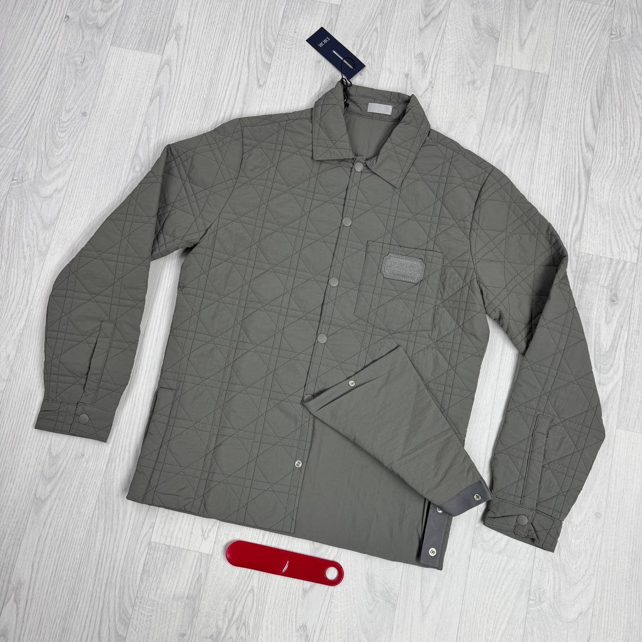 Dior Men’s Cannage Quilted Overshirts UK Reps AAA Quality