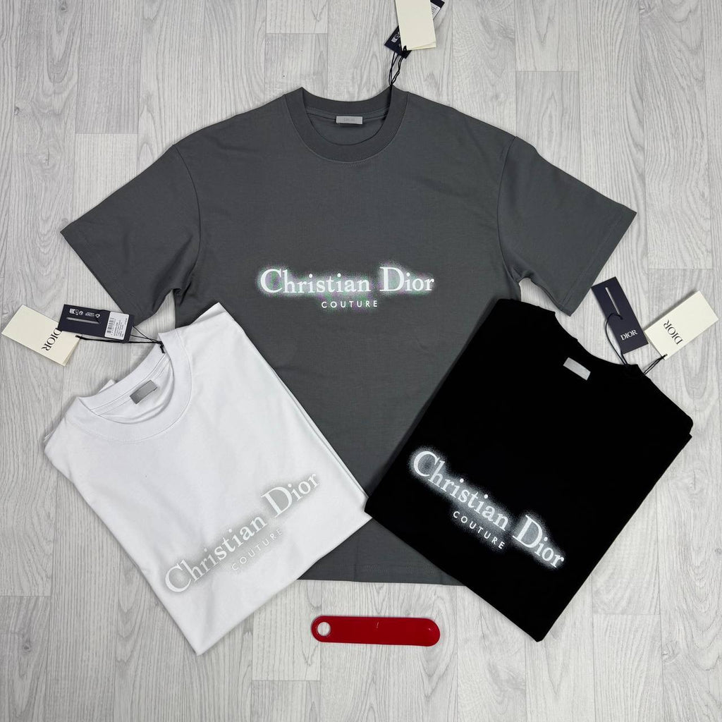Christian Dior Couture Relaxed-Fit Cotton Jersey T-Shirts UK Reps AAA Quality