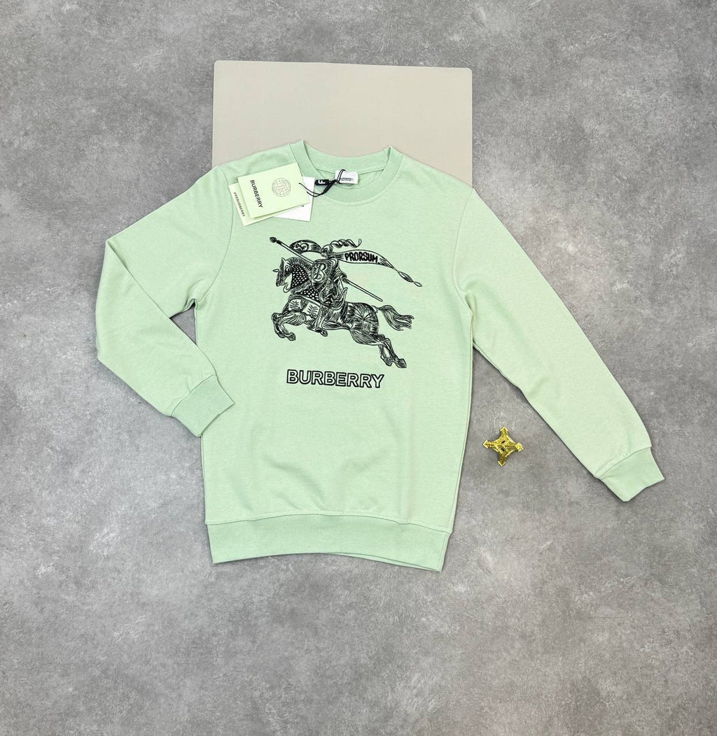 Burberry Equestrian Knight Logo Sweatshirt UK Reps AAA Quality