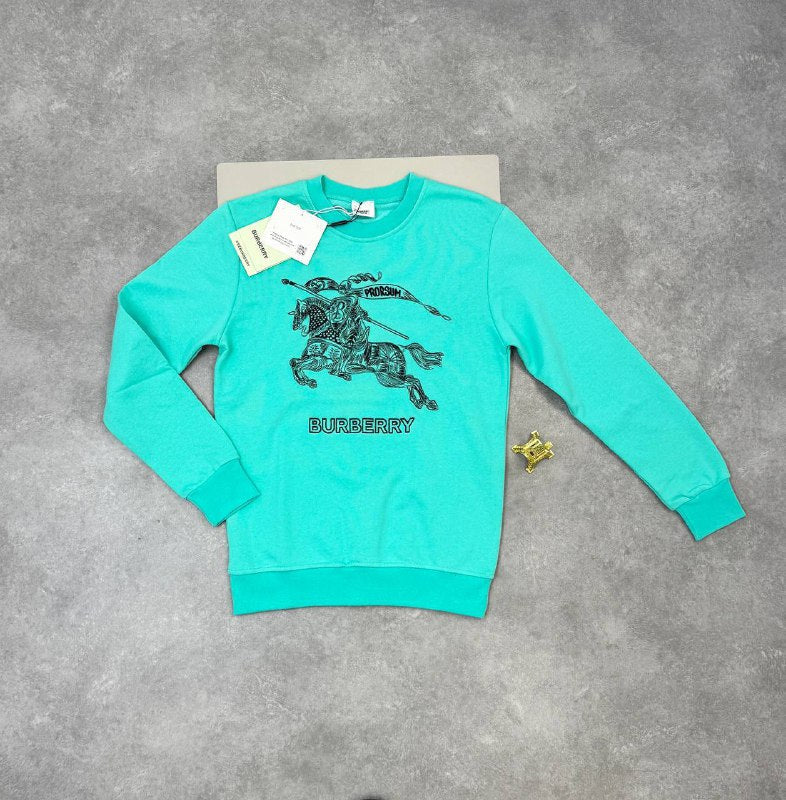 Burberry Equestrian Knight Logo Sweatshirt UK Reps AAA Quality
