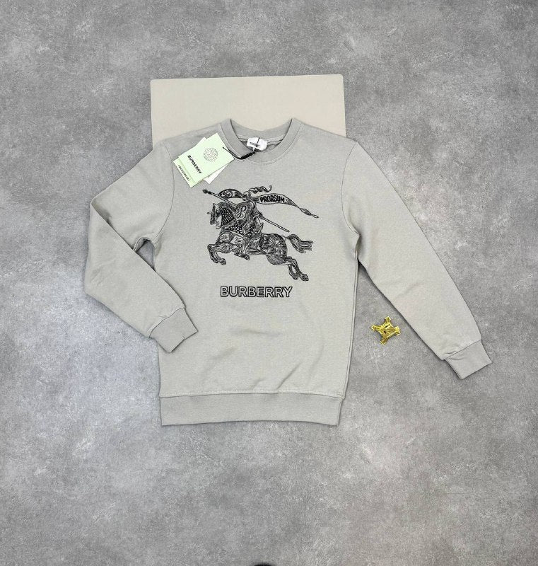 Burberry Equestrian Knight Logo Sweatshirt UK Reps AAA Quality
