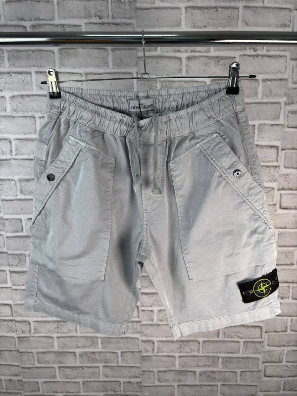 Stone Island Stretch-Cotton Bermuda Cargo Shorts UK Reps AAA Quality