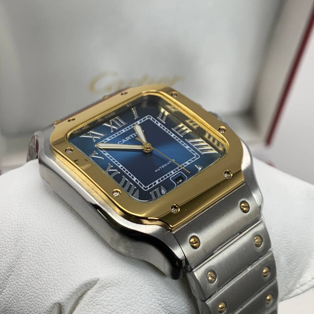 Cartier Santos de Cartier Gradient Dark Blue AAA Quality UK Reps