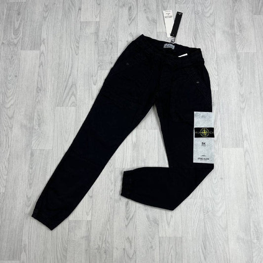 Stone Island Compass-Patch Stretch-Cotton Cargo Pants UK Reps AAA Quality