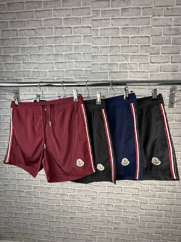 Moncler Logo Patch Swim Trunks UK Reps AAA Quality