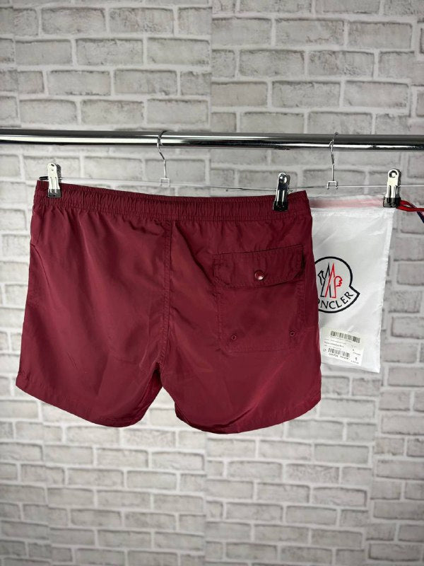 Moncler Logo Patch Swim Trunks UK Reps AAA Quality