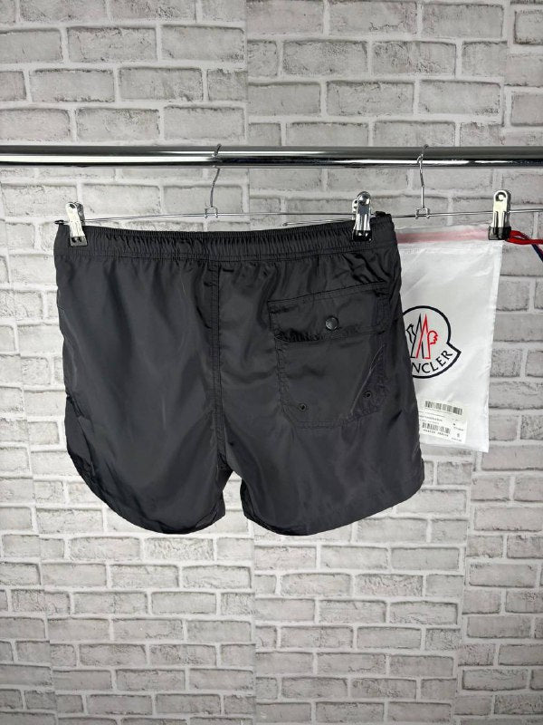 Moncler Logo Patch Swim Trunks UK Reps AAA Quality