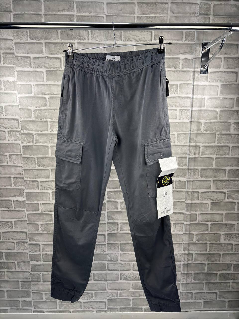 Stone Island black cargo pants UK Reps AAA Quality