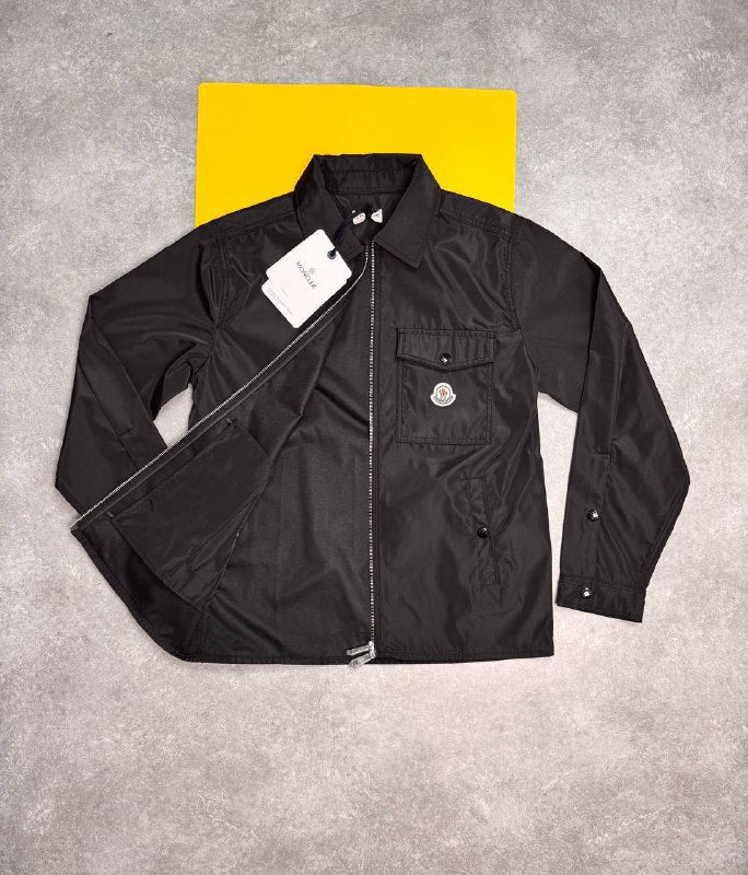 Moncler Cotton Gabardine Zip-Up Shirt Jacket UK Reps AAA Quality