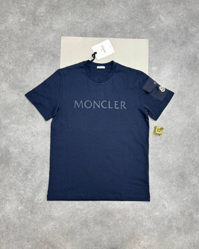Moncler Men's Core Logo Luxury Cotton T-Shirt AAA Quality Reps UK