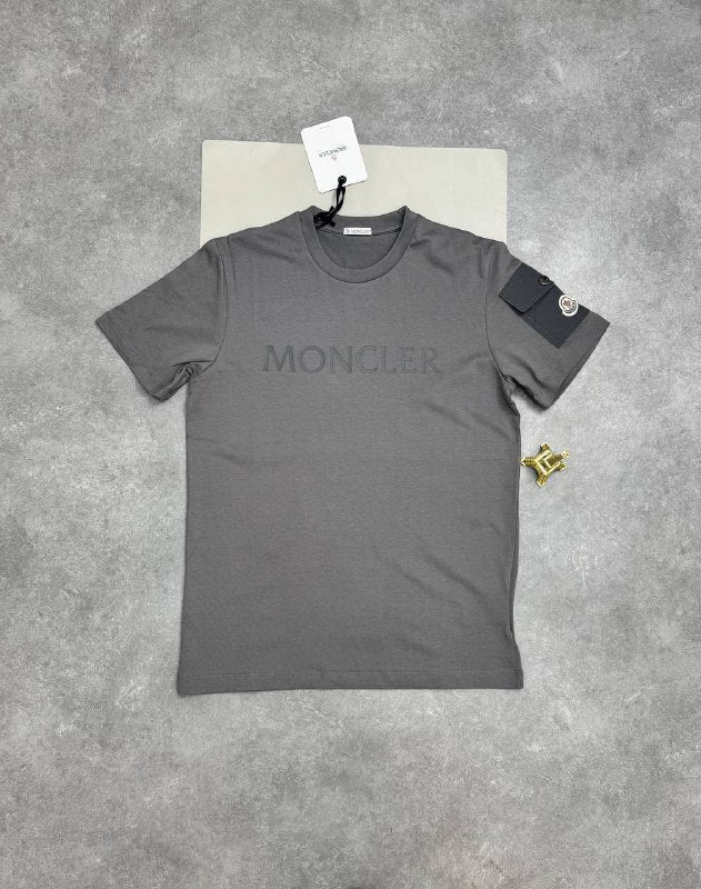 Moncler Men's Core Logo Luxury Cotton T-Shirt AAA Quality Reps UK
