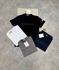 Moncler Men's Core Logo Luxury Cotton T-Shirt AAA Quality Reps UK
