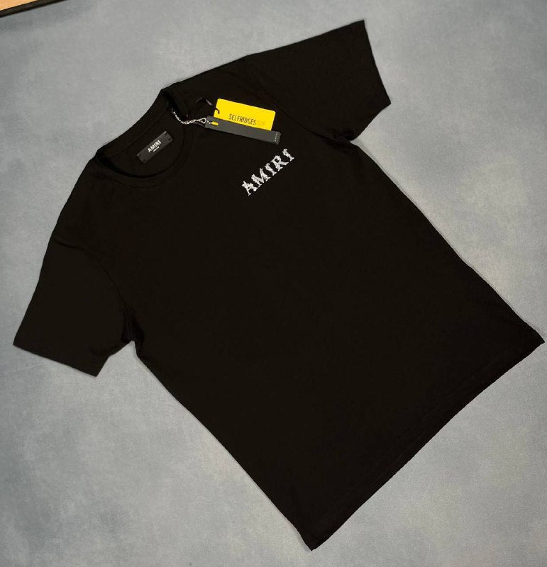 Amiri Men’s Core Logo Luxury Cotton T-Shirt AAA Quality Reps UK