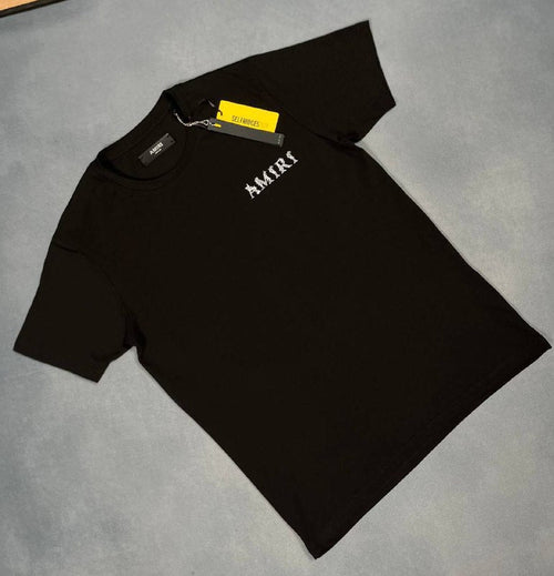 Amiri Men’s Core Logo Luxury Cotton T-Shirt AAA Quality Reps UK